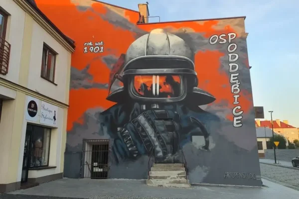 Udział OSP w obchodach Święta Wojska Polskiego w Poddębicach