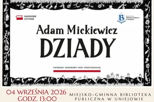 Dziady w Uniejowie – spotkanie z dramatem w bibliotece