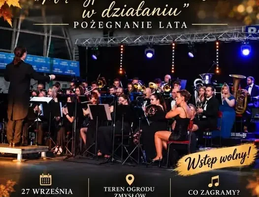 Poddębice żegnają lato muzycznie – koncert finałowy „Międzypokoleniowa orkiestra w działaniu”